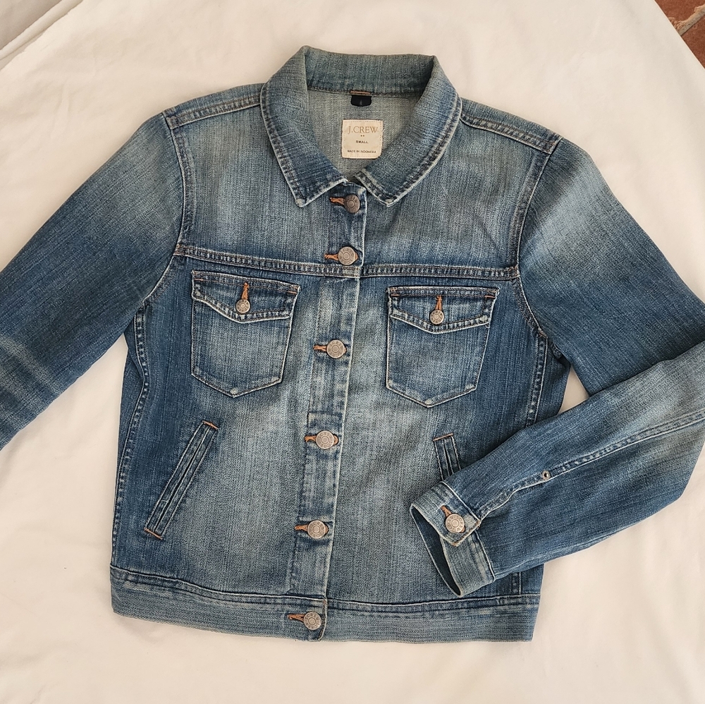 J. Crew Women's Blue Denim Jacket